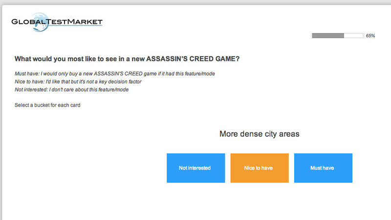 Illustration for article titled Ubisoft Is Asking Surprising Questions About Assassin's Creed's Future